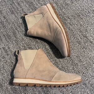 Sorel Ankle Boots in Light Tan